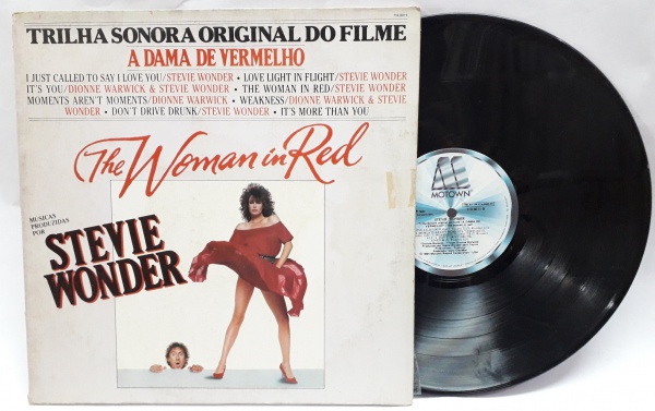 LP A DAMA DE VERMELHO - TRIHA SONORA ORIGINA DO FILME