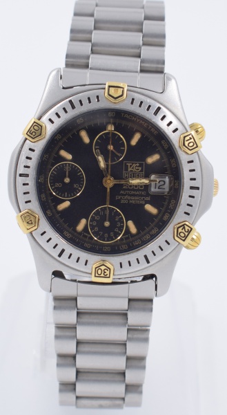 Tag Heuer S rie 2000 Autom tico Com Cron grafo. Refer ncia