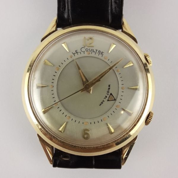 Jaeger Lecoultre Memovox Rel gio su o de pulso. Caixa de 34mm