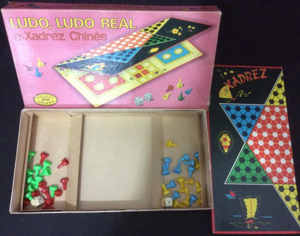 Antigo Ludo Ludo Real Xadrez Chines Estrela