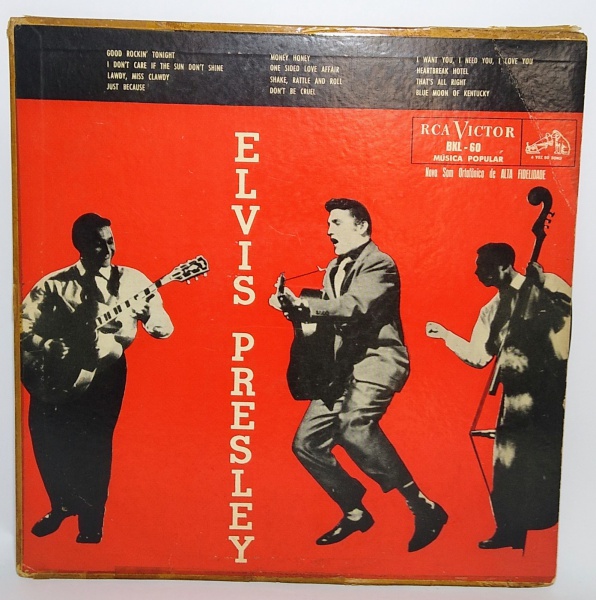 Disco de Vinil - LP Raro e Original Elvis Presley - RCA Victor