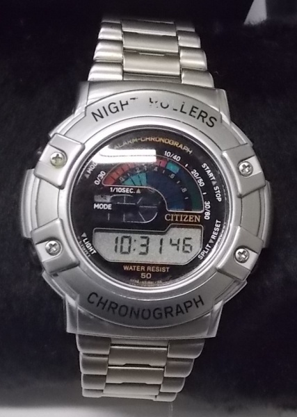 relogio citizen night rollers