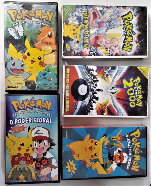 Fita Vhs Pokemon O Filme Dublado Mewtwo X Mew