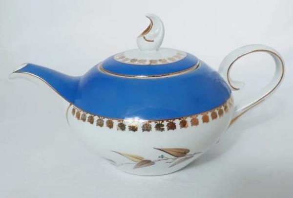 Antigo jogo de chá em porcelana - (MOD KANTON) - Azu