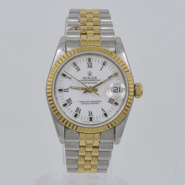 ROLEX OYSTER PERPETUAL DATE Ref.1500 Big Logo – TIMEANAGRAM