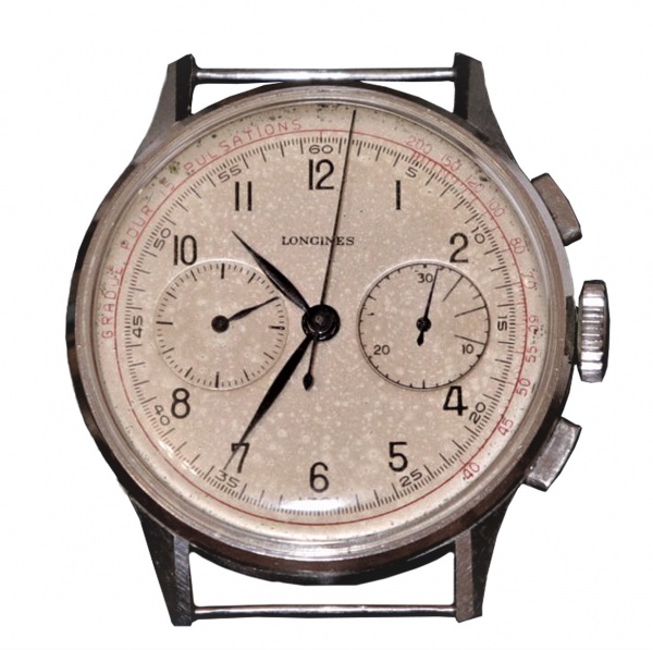 Longines. 13ZN. Fly Back Chronograph. Doctor Dial. Rel