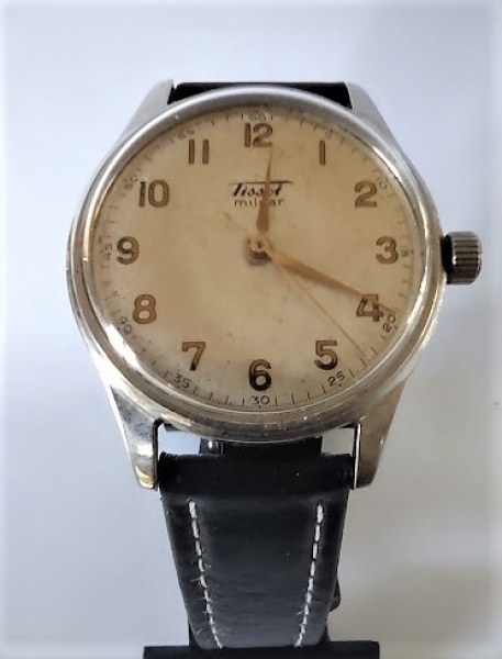 Tissot. Militar. Rel gio ano 1945. Um cl ssico todo ori