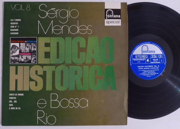 SERGIO MENDES & BOSSA RIO - Edição Histórica LP 1974 St