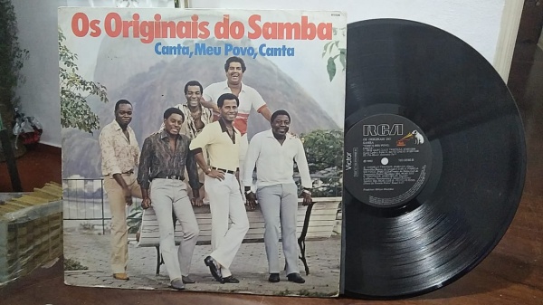 DISCO DE VINIL: LP OS ORIGINAIS DO SAMBA CANTA, ME