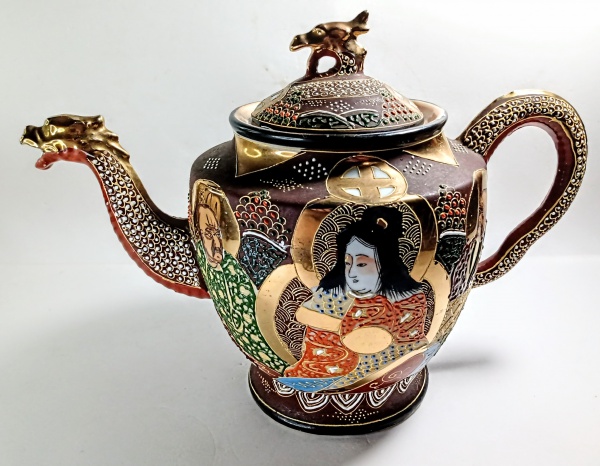 Bule de Cerâmica Para Chá Chines - Mozzafiato