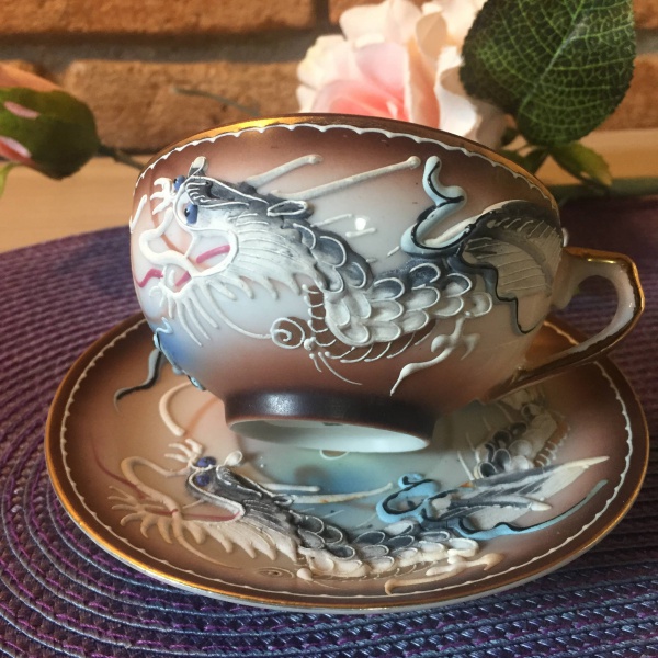 Conjunto Café Porcelana Casca de Ovo Japonesa H