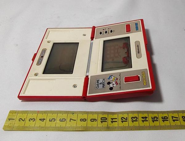 Antigo Mini Game & Watch Nintendo do Mickey & Donald de