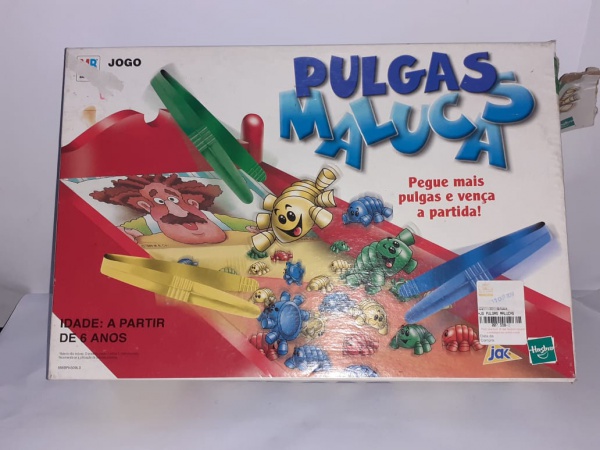 Antigo Jogo Pulgas Malucas Pega Pulgas Hasbro Completo