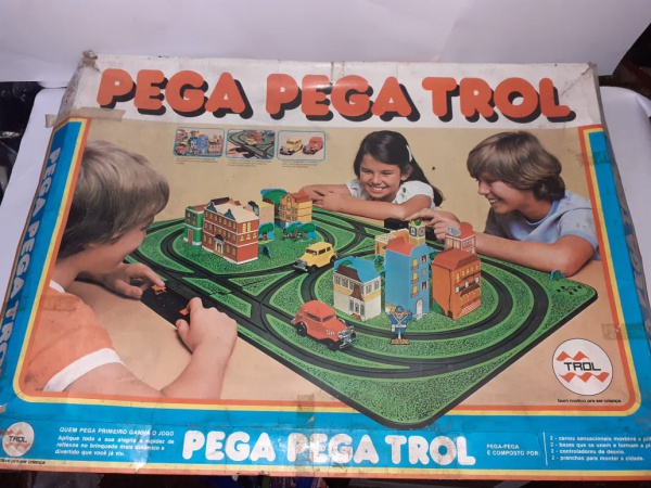 ANTIGO JOGO CARA MALUCA GROW - ANOS 70 FUNCIONANDO - PEÇAS EM ÓTIMO ESTADO  E CAIXA COM DESGASTE PELO TEMPO - PALADINO LEILÕES