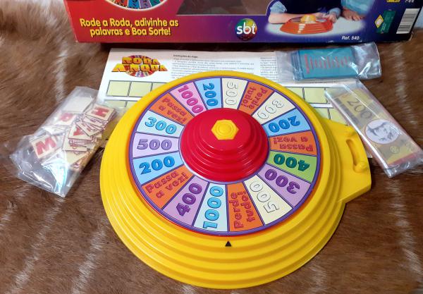 Roda A Roda Jogo Antigo Sbt - Brinquedo Da Elka - Jogo De