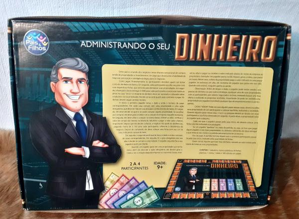 Jogo de Tabuleiro - Administrando seu Dinheiro - Pais e Filhos