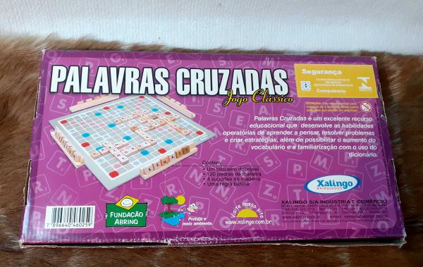 Jogo Palavras Cruzadas - Xalingo