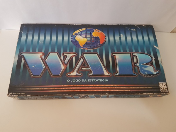 Brinquedos Antigos: Jogo War da Grow anos 80