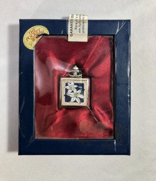 MAGNUM - Antigo relógio de bolso quartz com caixa em me