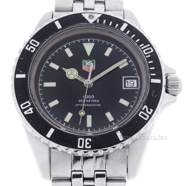 Rel gio Tag Heuer 1000 Diver Ref 980.013N Caixa em