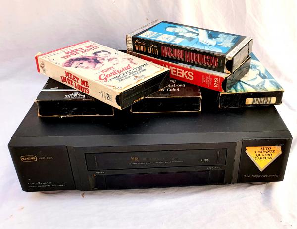 Vídeo Cassete Cee, Vcr - box da Lhead Vídeo Cassete Rec