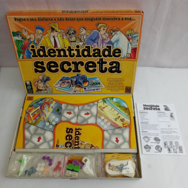 Jogo Identidade Secreta - Loja Grow