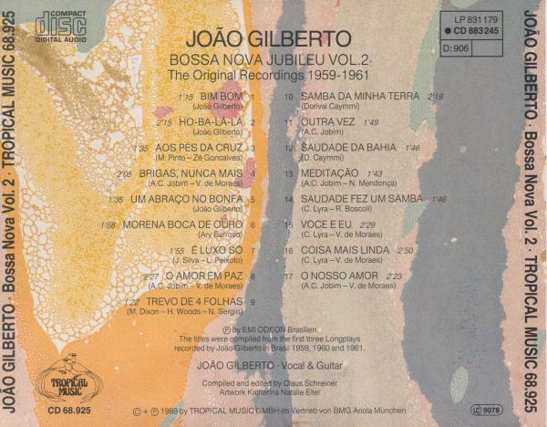 João Gilberto em sua biografia definitiva, Eu 