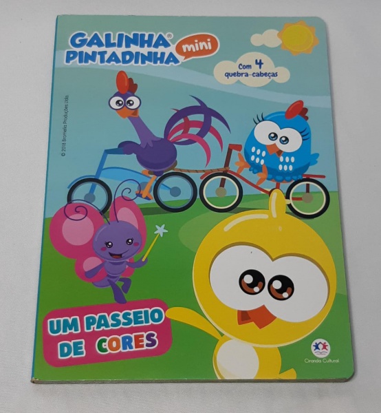 Jogo Das Cores Galinha Pintadinha