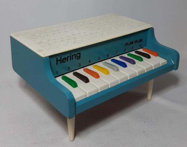 Piano Hering Plc-18 Infantil Brinquedo Antigo