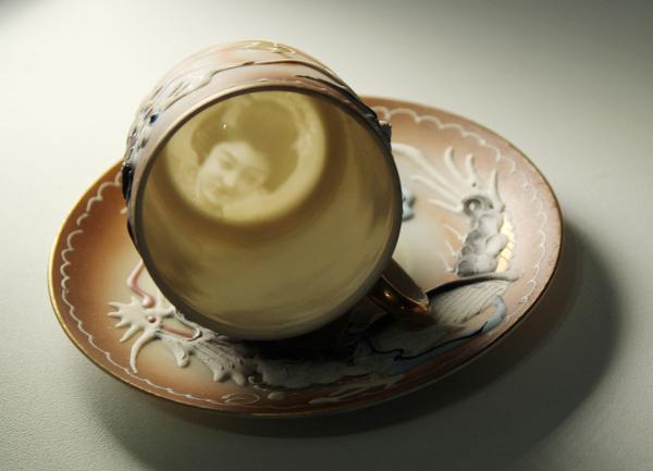 Conjunto Café Porcelana Casca de Ovo Japonesa H