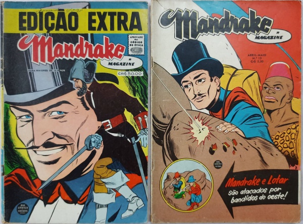 Almanaque do Mandrake 2ª Série - n° 1/Rge