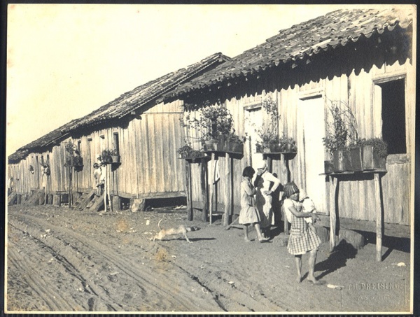 São Paulo - Casas de colonos italianos em fazenda no in