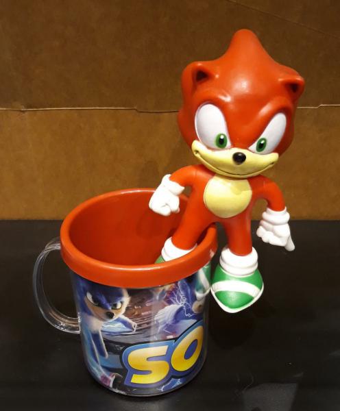 Boneco Sonic Vermelho