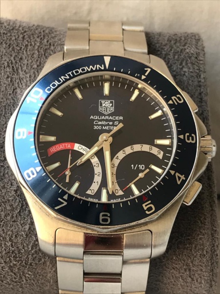 Rel gio Tag Heuer Aquaracer calibre S caixa de a o 42 mm