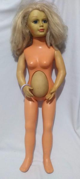 Boneca Grávida Ganha Nenê Mimo Anos 80/90, Brinquedo Mimo Usado 92703869