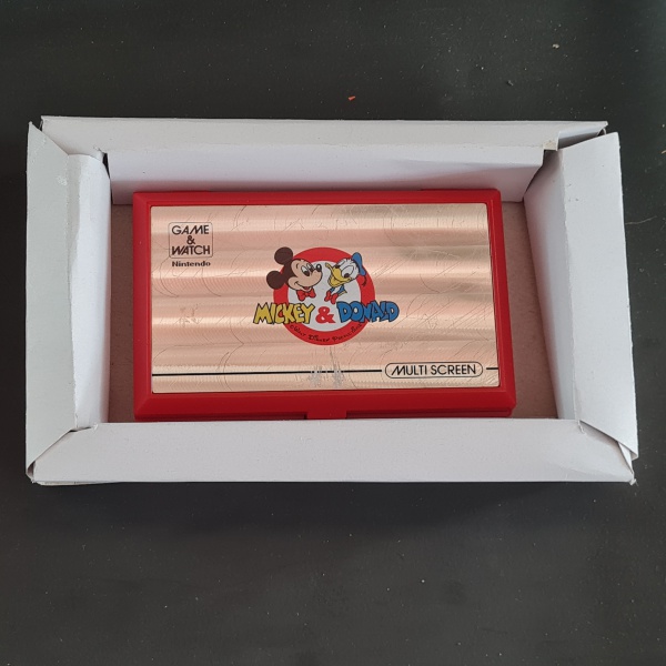 Antigo Mini Game & Watch Nintendo do Mickey & Donald de