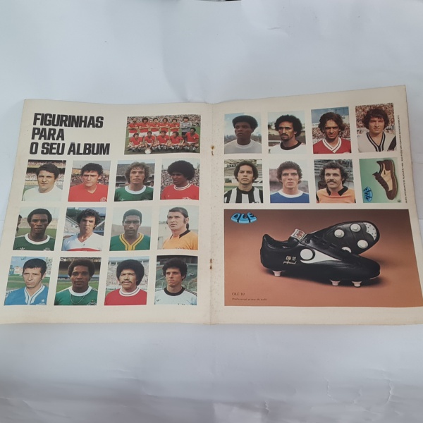 ÁLBUM COMPLETO ( PLACAR ) COM AS FIGURINHAS DO CAMPEONA