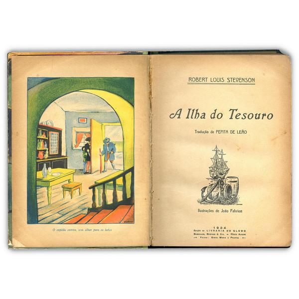 Livros: A Ilha do Tesouro - Clássico infantojuvenil de R. L. Stevenson