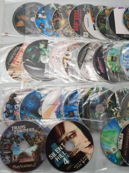 50 dvds jogos de Ps2 - Playstation 2 - Paralelos, todos