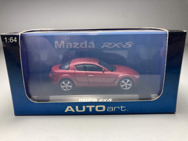 Mazda RX-8 Vermelho Autoart Miniatura premium escala 1/