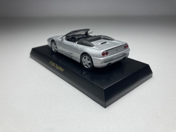 Ferrari F355 Spider Prata Kyosho Miniatura Premium esca