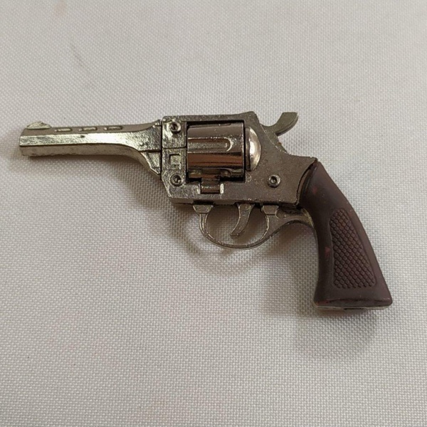 BRINQUEDO ANTIGO - PISTOLA DE ESPOLETA FABRICADA NA ALE