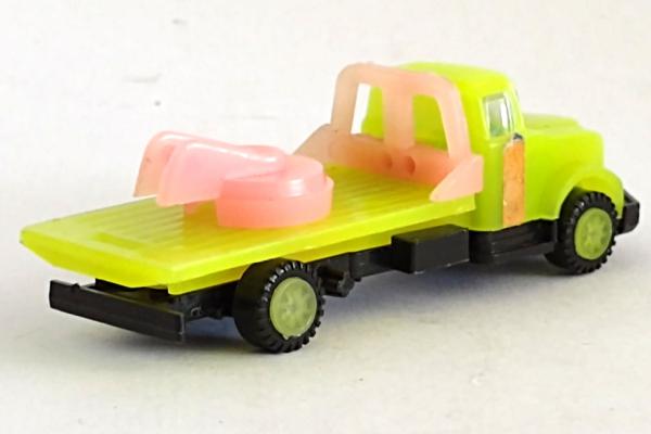 Miniatura Brinquedo Som e Luzes Caminhão Tanque branco 17cm