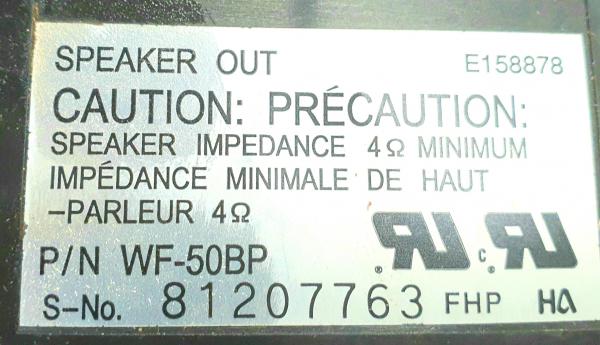 Pioneer sub offers woofer excellent HTP105/205-SW
