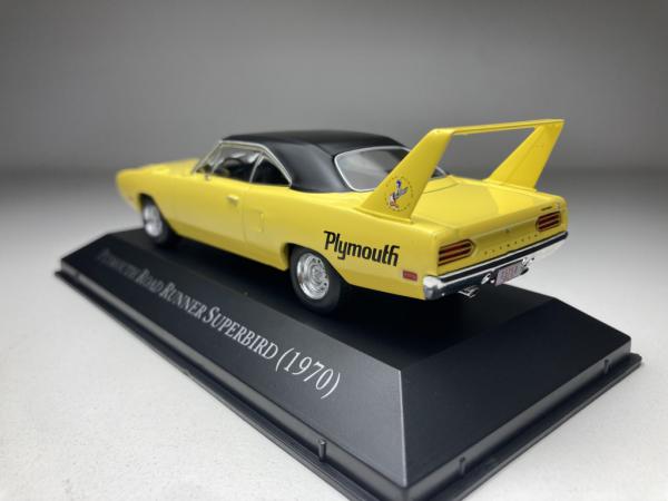 Plymouth Road Runner Superbird 1970 Amarelo Escala 1/43