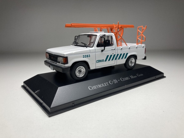 Chevrolet C20 Cemig Minas Gerais Escala 1/43 miniatura