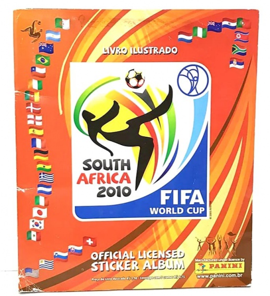 Album Copa Do Mundo 2010 PANINI Africa Completo Figurinhas Pra