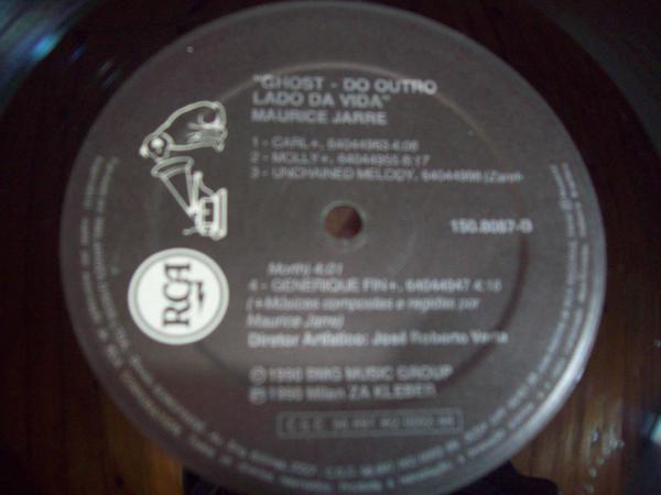 Lp Vinil - Trilha Sonora Filme Ghost Do Outro Lado Da Vida