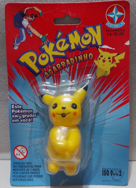 Lote com Seis Brinquedos Pokemon