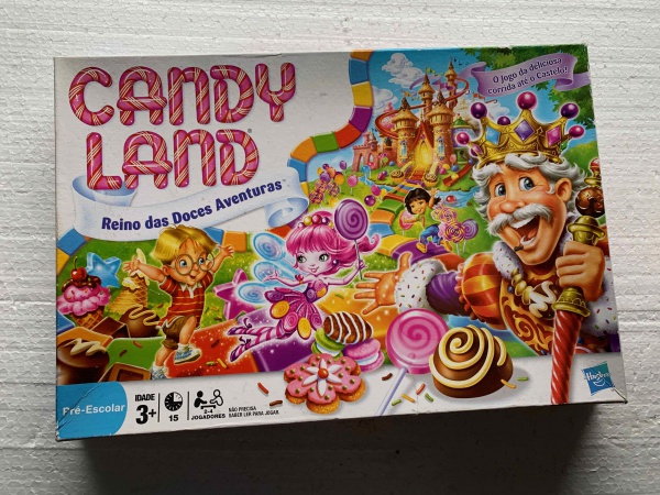 Jogo Hasbro Candy Land Princesas Disney